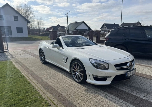 Mercedes-Benz SL cena 369000 przebieg: 55000, rok produkcji 2013 z Kluczbork małe 497